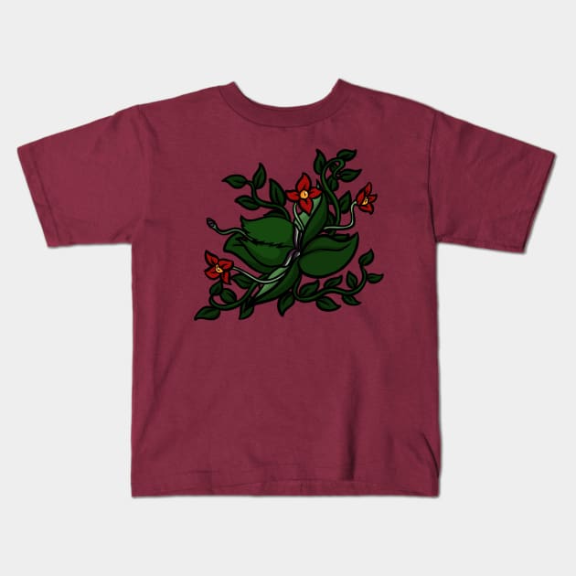 Plant Monster Time Kids T-Shirt by MadStuart